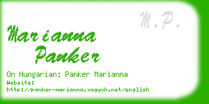 marianna panker business card